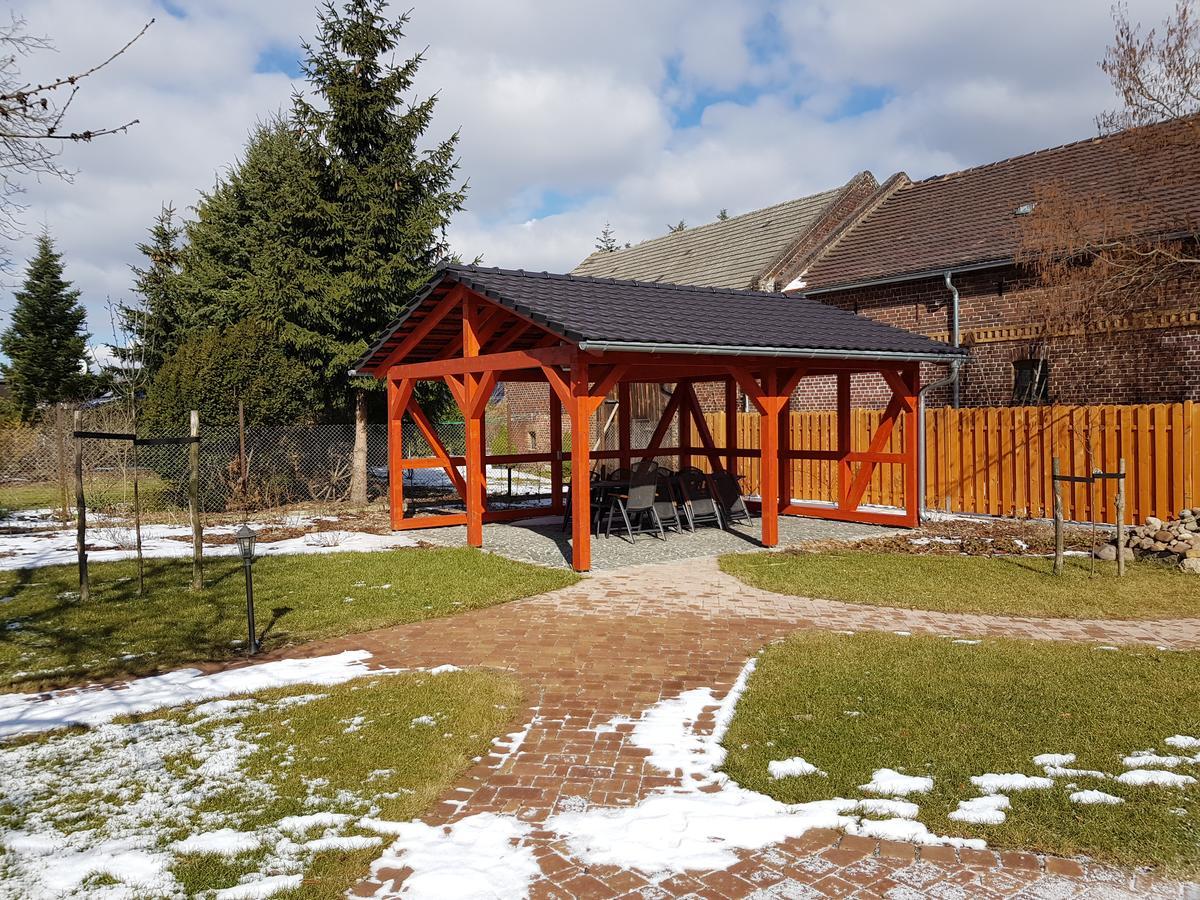 Ferienhof Radlerslust Appartement Grosskoschen Buitenkant foto